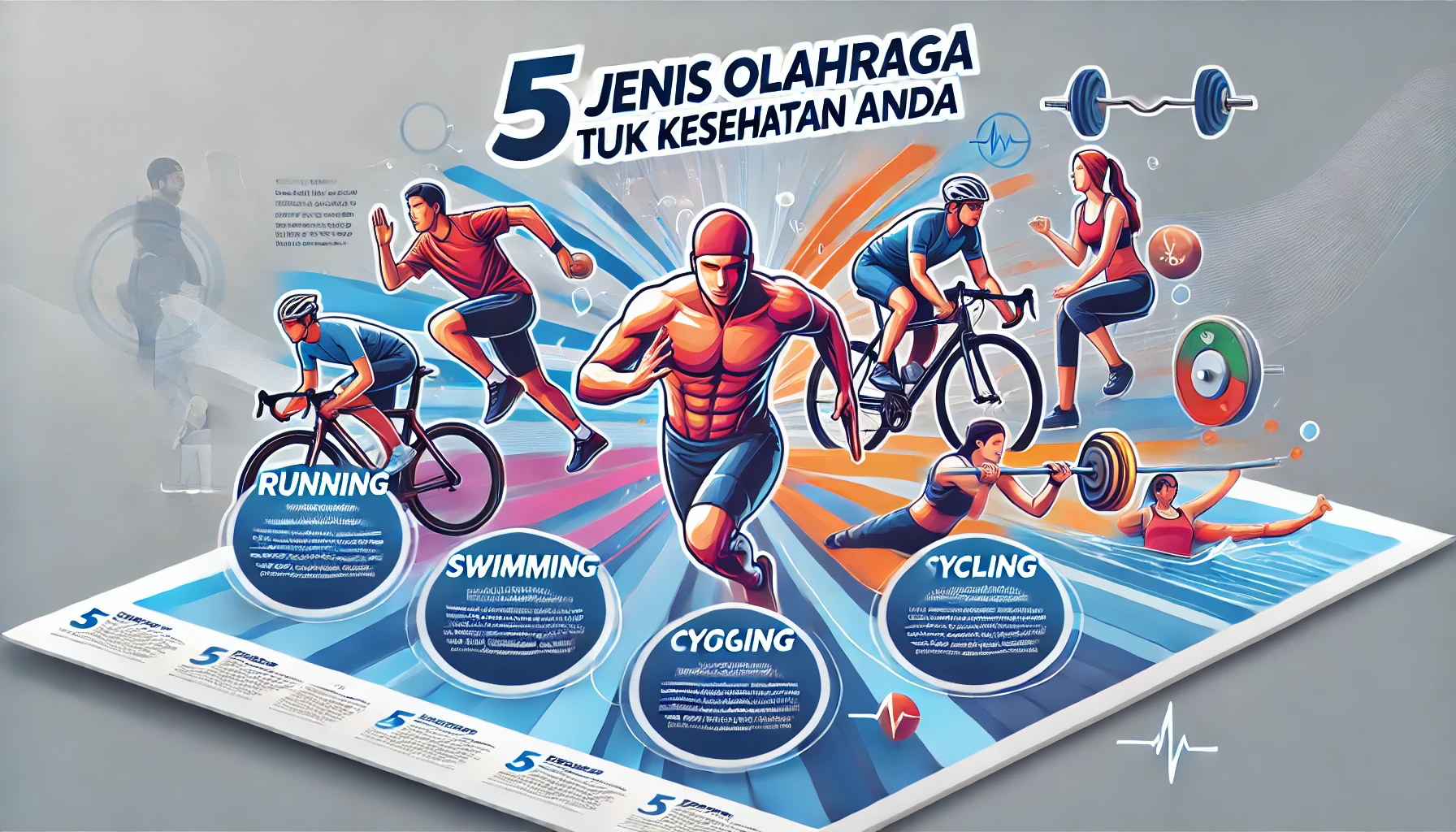 5 Jenis Olahraga Terbaik untuk Kesehatan Anda