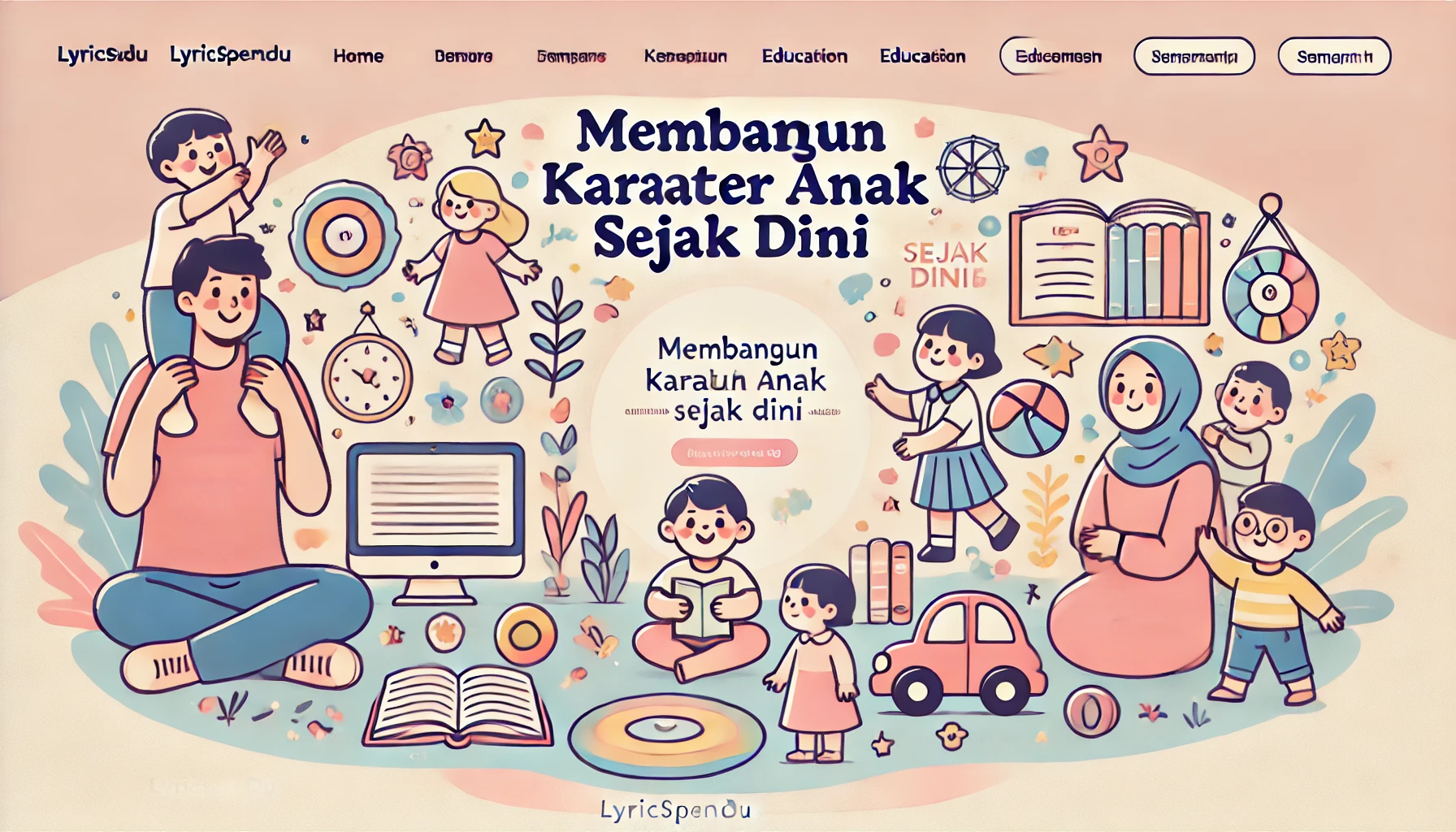 Membangun Karakter Anak Sejak Dini