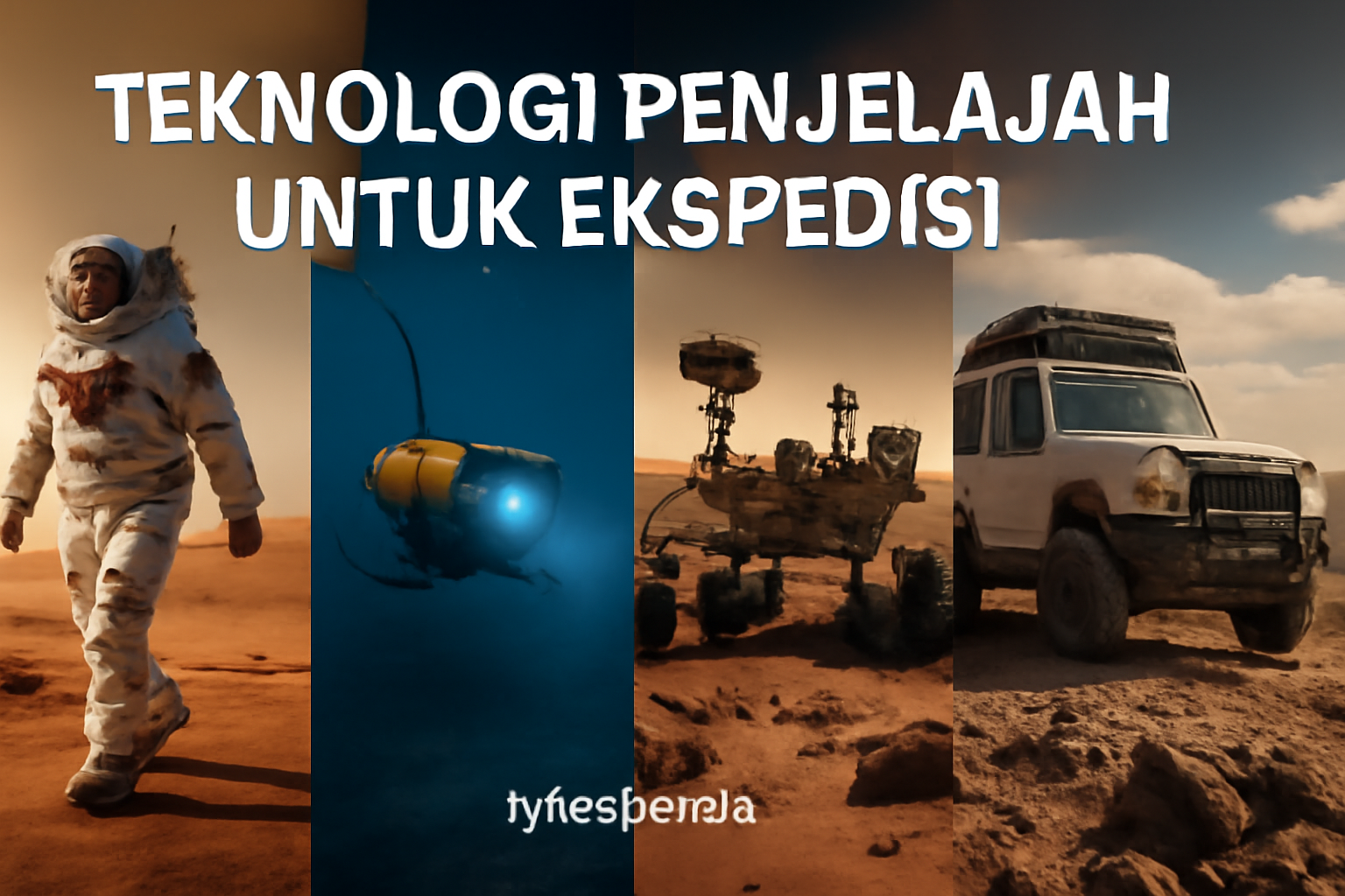 Teknologi Penjelajah untuk Ekspedisi