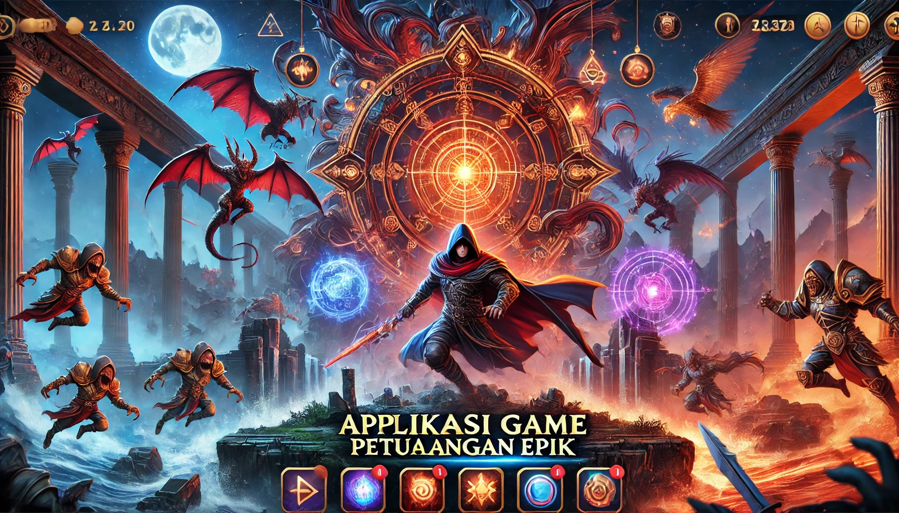 Aplikasi Game Petualangan Epik