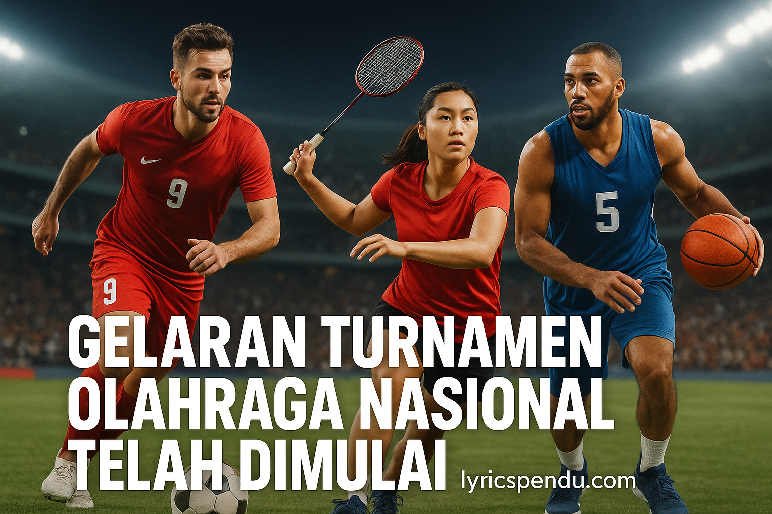 Gelaran Turnamen Olahraga Nasional Telah Dimulai