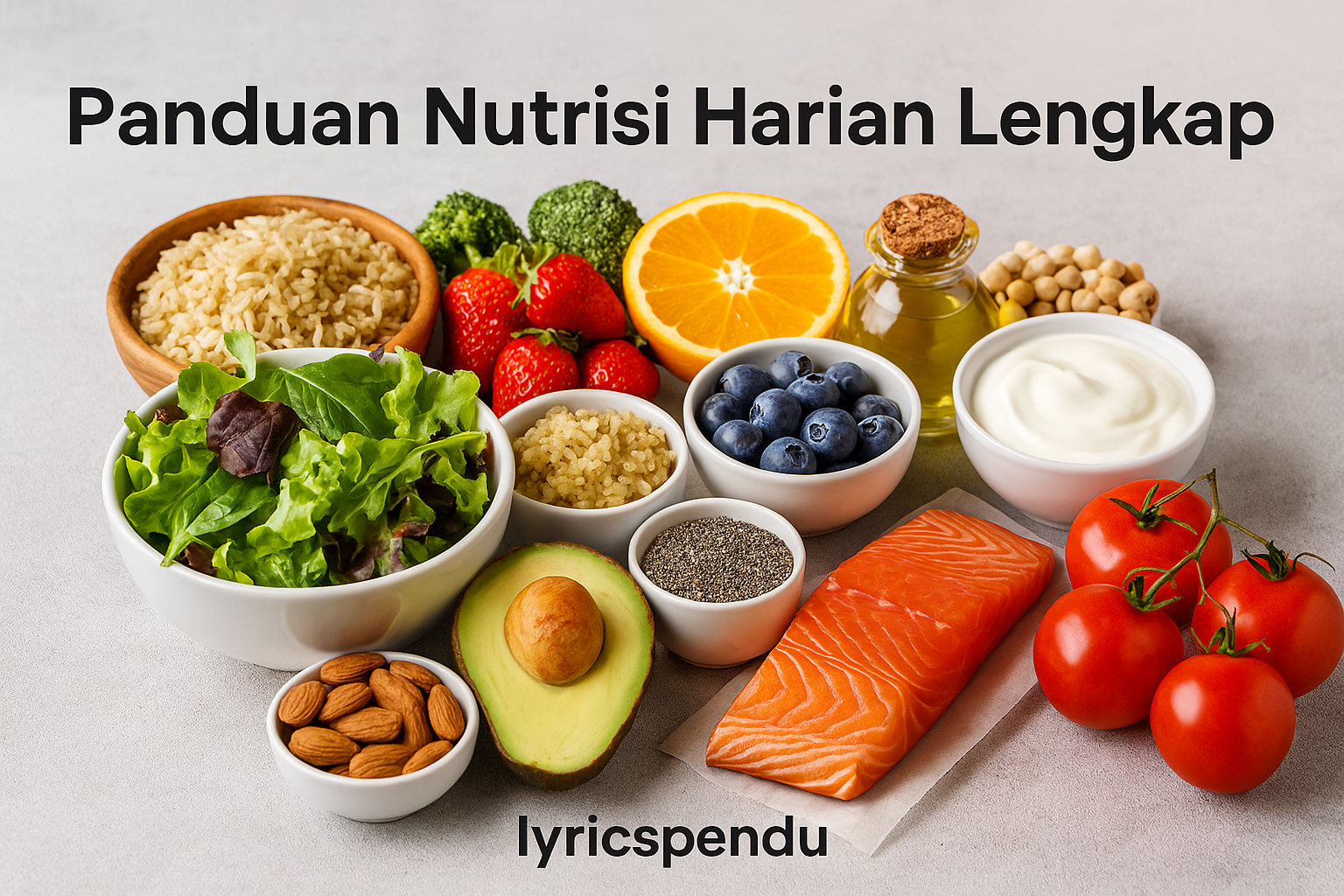 Panduan Nutrisi Harian Lengkap