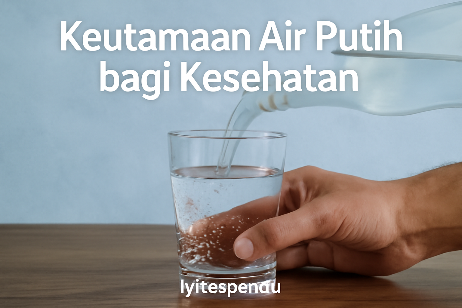 Keutamaan Air Putih bagi Kesehatan