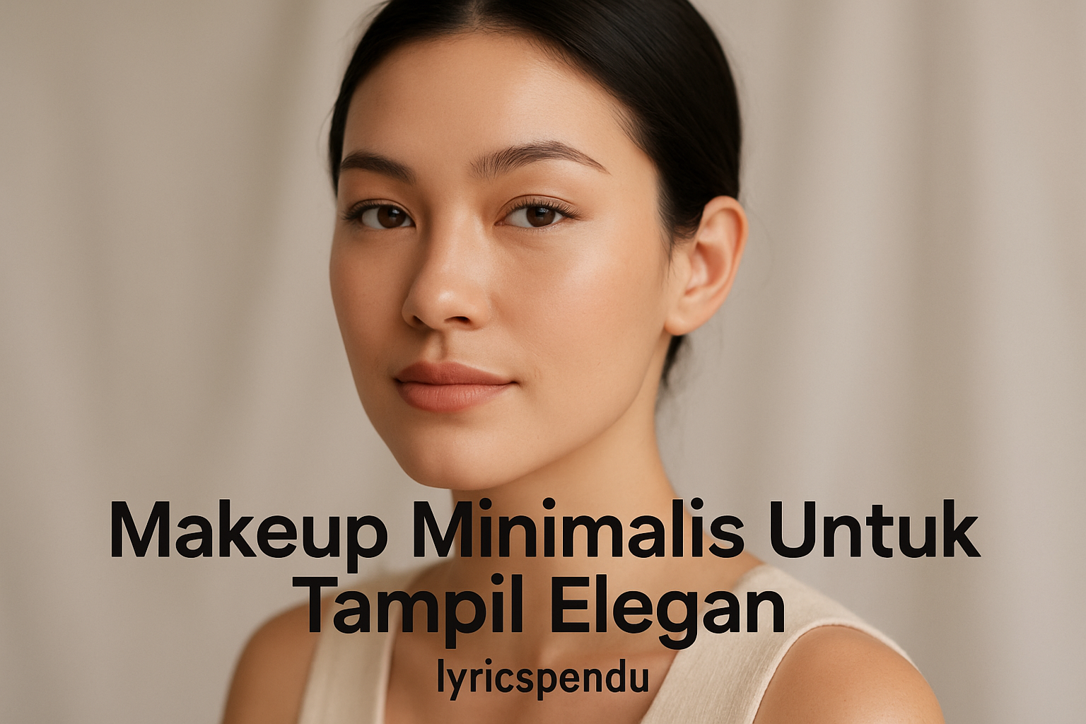 Makeup Minimalis Untuk Tampil Elegan