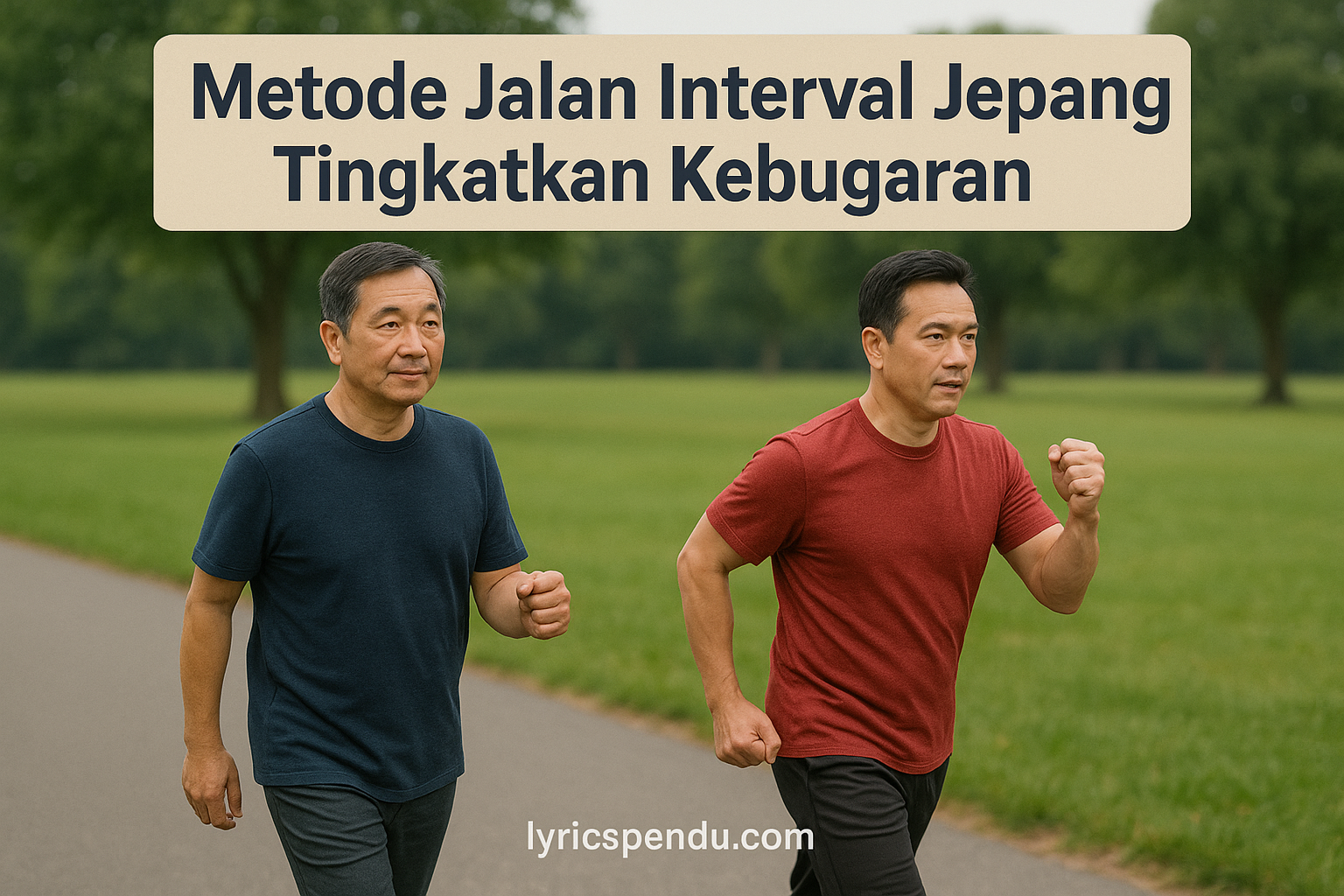 Metode Jalan Interval Jepang Tingkatkan Kebugaran