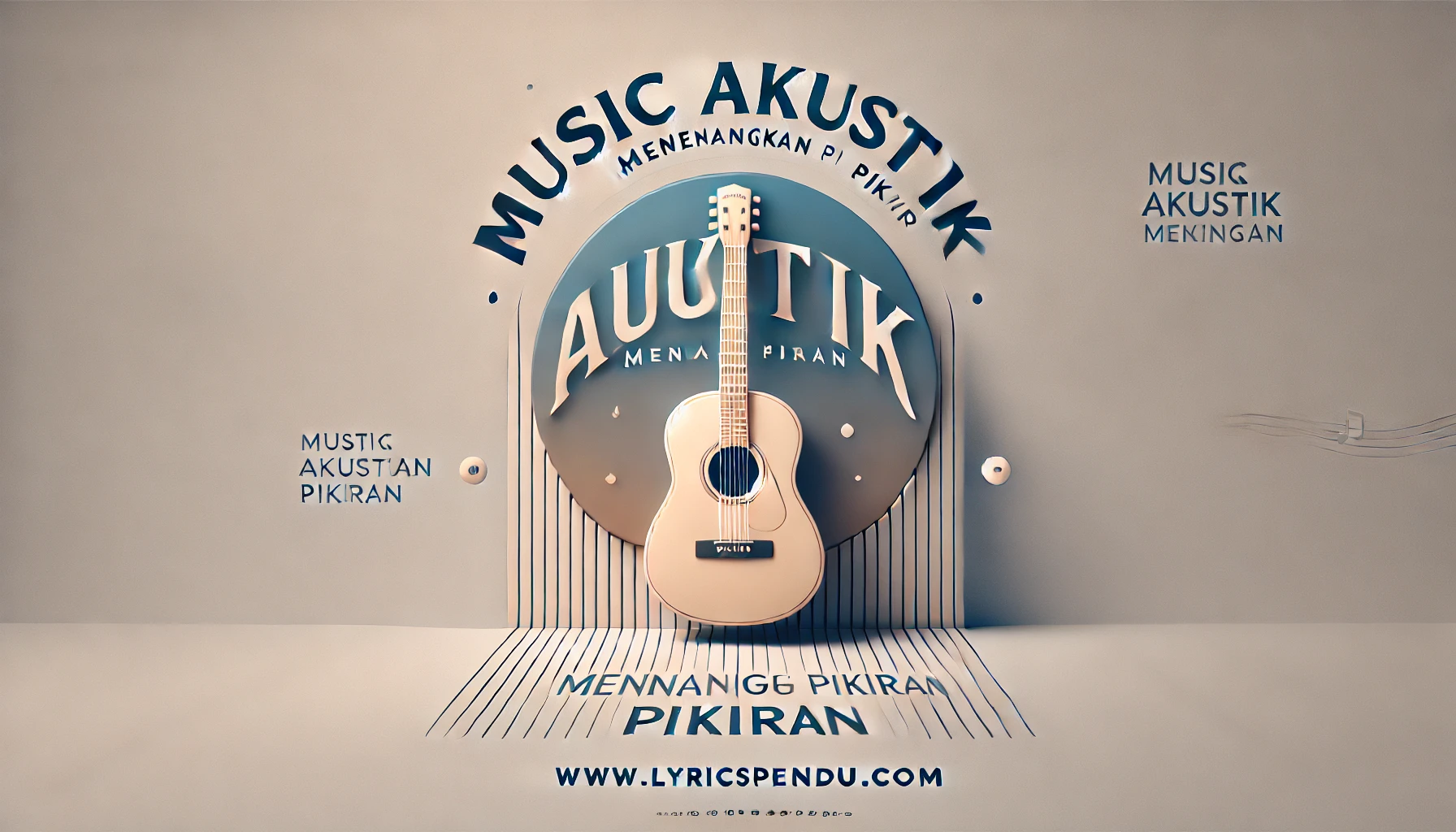Musik Akustik Menenangkan Pikiran