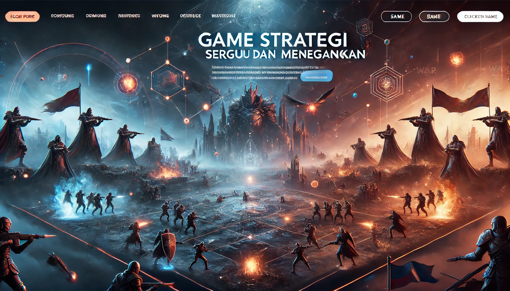 Game Strategi Seru dan Menegangkan