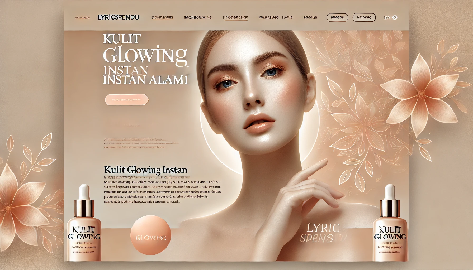 Kulit Glowing Instan Alami