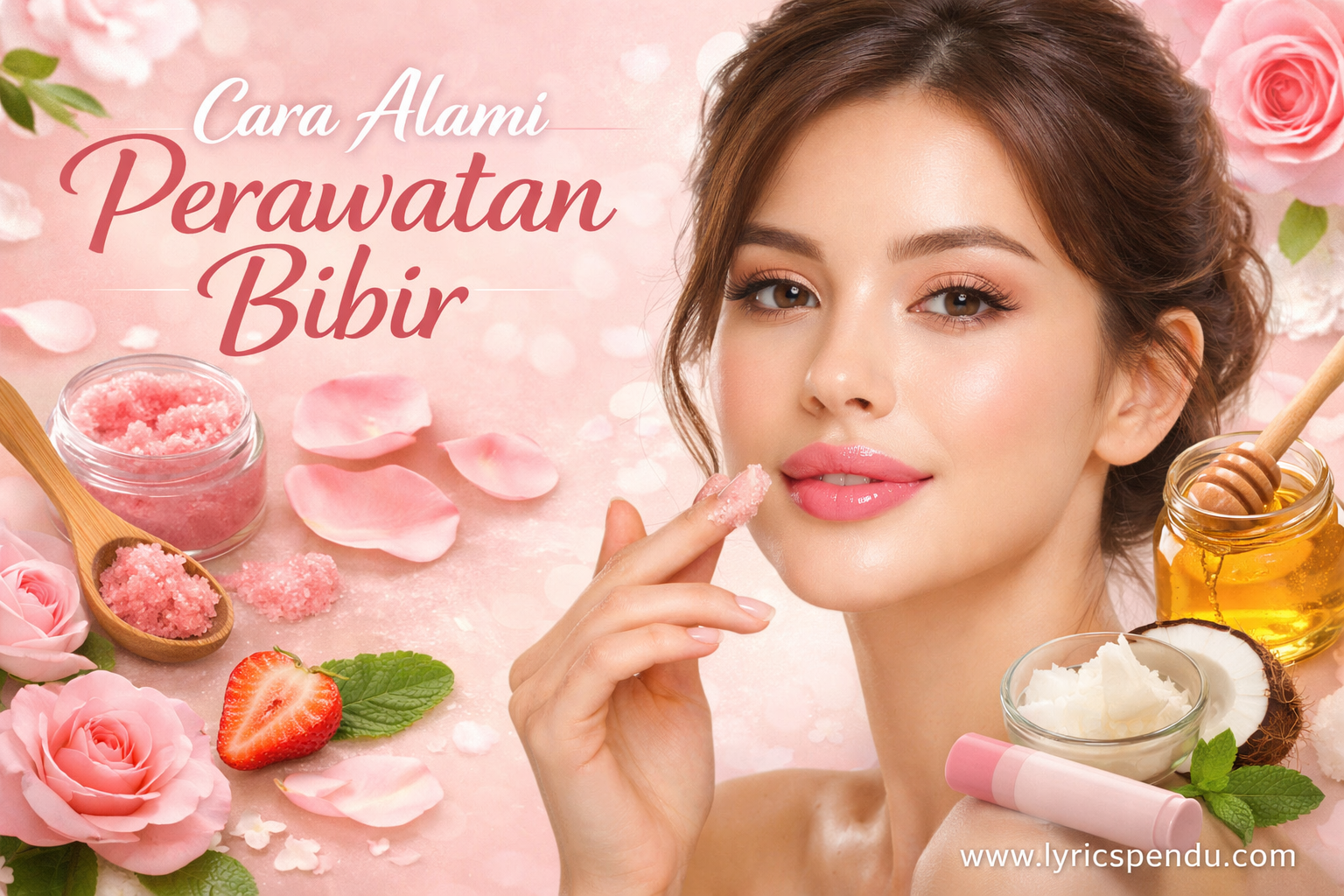 Cara Alami Perawatan Bibir 6 Cara Alami Perawatan Bibir