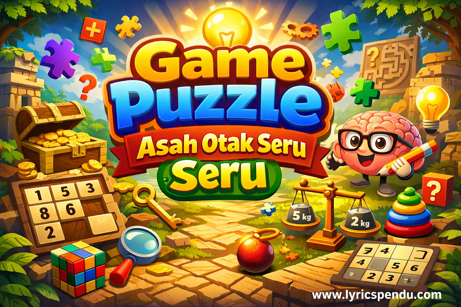 Game Puzzle Asah Otak Seru