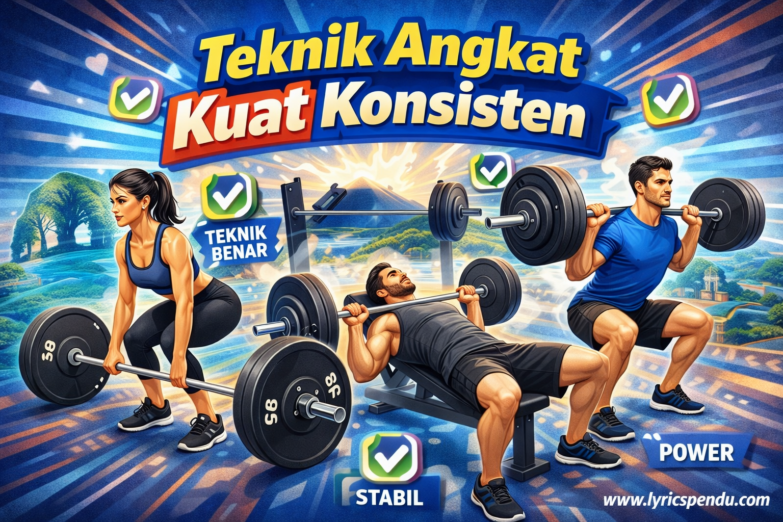 Teknik Angkat Kuat Konsisten 3 Teknik Angkat Kuat Konsisten