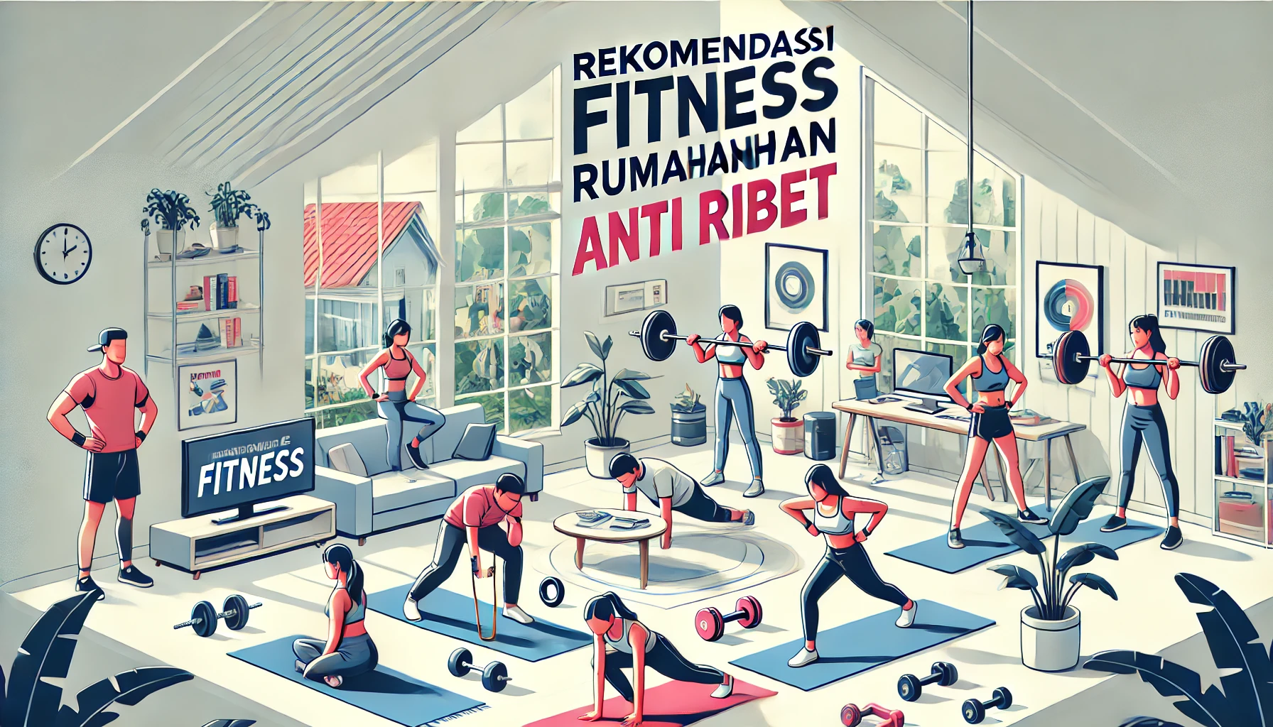 Rekomendasi Fitnes Rumahan Anti Ribet